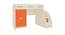 Bonita Engineered Wood Box & Drawer Storage Bunk Bed - Light Wood - Light Orange (Single Bed Size, Matte Laminate Finish) by Urban Ladder - Rear View Design 1 - 566495