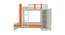 Evita Engineered Wood Box Storage Bunk Bed - Light Orange (Single Bed Size, Matte Laminate Finish) by Urban Ladder - Front View Design 1 - 566549