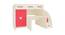Bonita Engineered Wood Box & Drawer Storage Bunk Bed - Light Wood - Strawberry Pink (Single Bed Size, Matte Laminate Finish) by Urban Ladder - Rear View Design 1 - 566587