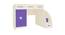 Bonita Engineered Wood Box & Drawer Storage Bunk Bed - Light Wood - Lavender Purple (Single Bed Size, Matte Laminate Finish) by Urban Ladder - Front View Design 1 - 566628