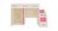 Bonita Engineered Wood Box & Drawer Storage Bunk Bed - Light Wood - Barbie Pink (Single Bed Size, Matte Laminate Finish) by Urban Ladder - Design 1 Dimension - 566631