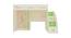 Bonita Engineered Wood Box & Drawer Storage Bunk Bed - Light Wood - Verdant Green (Single Bed Size, Matte Laminate Finish) by Urban Ladder - Design 1 Dimension - 566635