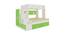 Austin Engineered Wood Box & Drawer Storage Bunk Bed - Verdant Green (Matte Laminate Finish, Double Bed Size) by Urban Ladder - Cross View Design 1 - 566651