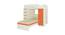 Siona Engineered Wood Box & Drawer Storage Bunk Bed - Light Orange (Single Bed Size, Matte Laminate Finish) by Urban Ladder - Cross View Design 1 - 566660
