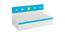 Renata Engineered Wood Box Storage Bed - Azure Blue - Lime Yellow (Single Bed Size, Matte Laminate Finish) by Urban Ladder - Design 1 Side View - 566677