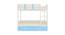 Adonica Engineered Wood Drawer Storage Bunk Bed - Sky Blue (Single Bed Size, Matte Laminate Finish) by Urban Ladder - Rear View Design 1 - 566678