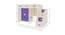 Bonita Engineered Wood Box & Drawer Storage Bunk Bed - Light Wood - Lavender Purple (Single Bed Size, Matte Laminate Finish) by Urban Ladder - Design 1 Dimension - 566690