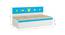 Renata Engineered Wood Box Storage Bed - Azure Blue - Lime Yellow (Single Bed Size, Matte Laminate Finish) by Urban Ladder - Design 1 Dimension - 566702