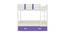 Adonica Engineered Wood Drawer Storage Bunk Bed - Lavender Purple (Single Bed Size, Matte Laminate Finish) by Urban Ladder - Front View Design 1 - 566726