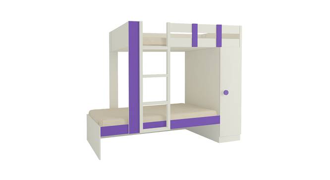Evita Engineered Wood Box Storage Bunk Bed - Lavender Purple (Single Bed Size, Matte Laminate Finish) by Urban Ladder - Front View Design 1 - 566732