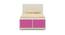 Minerva Engineered Wood Drawer Storage Bed - Barbie Pink (Single Bed Size, Matte Laminate Finish) by Urban Ladder - Front View Design 1 - 566735