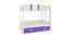 Adonica Engineered Wood Drawer Storage Bunk Bed - Lavender Purple (Single Bed Size, Matte Laminate Finish) by Urban Ladder - Design 1 Side View - 566756