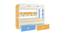 Astra Engineered Wood Box & Drawer Storage Bunk Bed - Mango Yellow - Azure Blue (King Bed Size, Matte Laminate Finish) by Urban Ladder - Rear View Design 1 - 566772