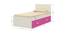 Minerva Engineered Wood Drawer Storage Bed - Barbie Pink (Single Bed Size, Matte Laminate Finish) by Urban Ladder - Design 1 Dimension - 566793