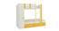 Evita Trundle Engineered Wood Box Storage Bunk Bed - Mango Yellow (Single Bed Size, Matte Laminate Finish) by Urban Ladder - Front View Design 1 - 566828