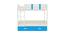Adonica Engineered Wood Drawer Storage Bunk Bed with Left Ladder - Azure Blue (Single Bed Size, Matte Laminate Finish) by Urban Ladder - Design 1 Side View - 566853