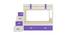 Suvina Engineered Wood Drawer Storage Bunk Bed - Lavender Purple (Single Bed Size, Matte Laminate Finish) by Urban Ladder - Front View Design 1 - 566924