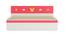 Renata Engineered Wood Box Storage Bed - Strawberry Pink - Lime Yellow (Single Bed Size, Matte Laminate Finish) by Urban Ladder - Front View Design 1 - 566930