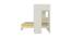 Siona Engineered Wood Box & Drawer Storage Bunk Bed - Mango Yellow (Single Bed Size, Matte Laminate Finish) by Urban Ladder - Rear View Design 1 - 566964