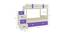 Suvina Engineered Wood Drawer Storage Bunk Bed - Lavender Purple (Single Bed Size, Matte Laminate Finish) by Urban Ladder - Design 1 Dimension - 566980