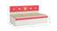 Renata Engineered Wood Box Storage Bed - Strawberry Pink - Lime Yellow (Single Bed Size, Matte Laminate Finish) by Urban Ladder - Design 1 Dimension - 566986
