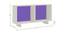 Minerva Engineered Wood Drawer Storage Bed - Lavender Purple (Single Bed Size, Matte Laminate Finish) by Urban Ladder - Design 1 Dimension - 566993