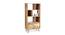 Academia Solid Wood Bookshelf in Natural Finish (Natural Finish) by Urban Ladder - Cross View Design 1 - 567034