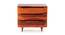 Wisdom Solid Wood Chest of Drawers in Teak Finish (Teak Finish) by Urban Ladder - Front View Design 1 - 567036