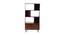 Academia Solid Wood Bookshelf in Walnut Finish (Walnut Finish) by Urban Ladder - Front View Design 1 - 567048