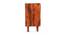 Stellar Solid Wood Chest of Drawers in Teak Finish (Teak Finish) by Urban Ladder - Design 1 Side View - 567053