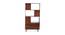 Academia Solid Wood Bookshelf in Walnut Finish (Walnut Finish) by Urban Ladder - Design 2 Side View - 567074