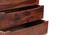Wisdom Solid Wood Chest of Drawers in Walnut Finish (Walnut Finish) by Urban Ladder - Design 1 Close View - 567076