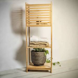 Storage In Banda Design Dolah Bamboo Bookshelf in Polished Finish