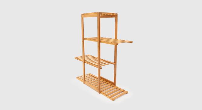 Stepkhuta Bamboo Display Unit - Small (Polished Finish) by Urban Ladder - Cross View Design 1 - 567131