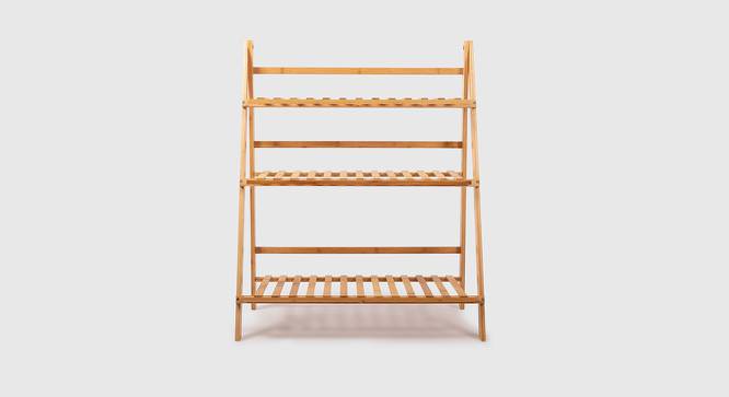 Dolah Arong Bamboo Display Unit - Medium (Polished Finish) by Urban Ladder - Cross View Design 1 - 567133