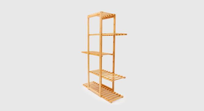 Stepkhuta Bamboo Display Unit - Medium (Polished Finish) by Urban Ladder - Front View Design 1 - 567143