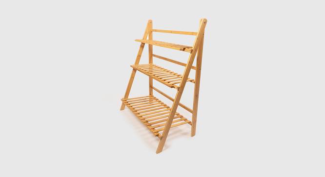Dolah Arong Bamboo Display Unit - Medium (Polished Finish) by Urban Ladder - Front View Design 1 - 567146