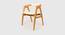 Zironi Bamboo Dining Chair (Polished Finish) by Urban Ladder - Design 1 Side View - 567153