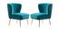 Crimson Bar Chair in Green Colour (Green) by Urban Ladder - Front View Design 1 - 567203