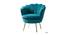 Foster Bar Chair in Brown Colour (Brown) by Urban Ladder - Front View Design 1 - 567210
