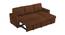Solace Solid Wood Sofa cum Bed in Brown (Brown) by Urban Ladder - Cross View Design 1 - 567230