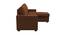 Solace Solid Wood Sofa cum Bed in Brown (Brown) by Urban Ladder - Design 1 Side View - 567248