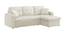 Asher Solid Wood Sofa cum Bed in Cream (Cream) by Urban Ladder - Design 1 Side View - 567252