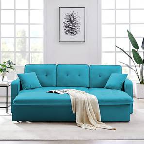 Sofa Cum Bed In Vellore Design Universe 3 Seater Pull Out Sofa cum Bed In Turquoise Colour