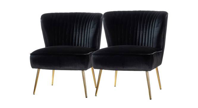 Crimson Bar Chair in Black Colour (Black) by Urban Ladder - Front View Design 1 - 567298