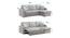 Universe Solid Wood Sofa cum Bed in Maroon (Maroon) by Urban Ladder - Design 1 Dimension - 567302