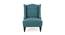 Denny Bar Chair in T blue Colour (Blue) by Urban Ladder - Front View Design 1 - 567303
