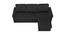 Scarlet Solid Wood Sofa cum Bed in Black (Black) by Urban Ladder - Front View Design 1 - 567307