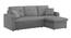 Universe Solid Wood Sofa cum Bed in Dark Grey (Dark Grey) by Urban Ladder - Design 1 Side View - 567347