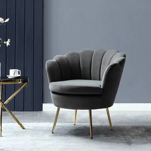 Foster Accent Chair in Dark Grey Colour-image-33